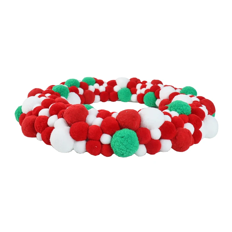 Felt Christmas Wreath Christmas Decoration Felt Wreath/exporter And Producers Of Felt Ball Wreath