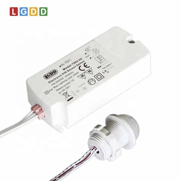 220V LED PIR Infrared Switching Motion Sensor Switch Optical Sensor Motion & Position Sensor