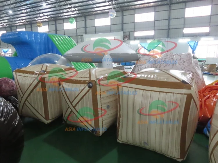 Надувной бункер для пейнтбола препятствия надувная стрельба