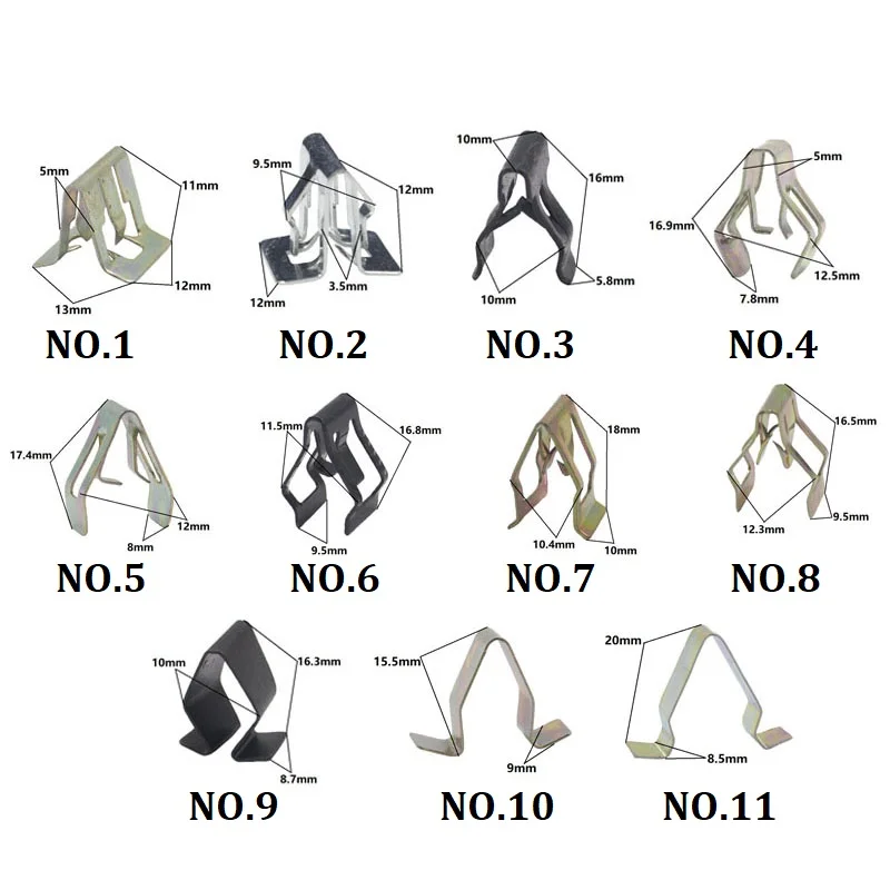 Good quality fastener clips for TOYOTA Alphard/Auris/Avensis/Camry/Corolla/ Fortuner/Hilux/Highlander/Tundra/Sienna