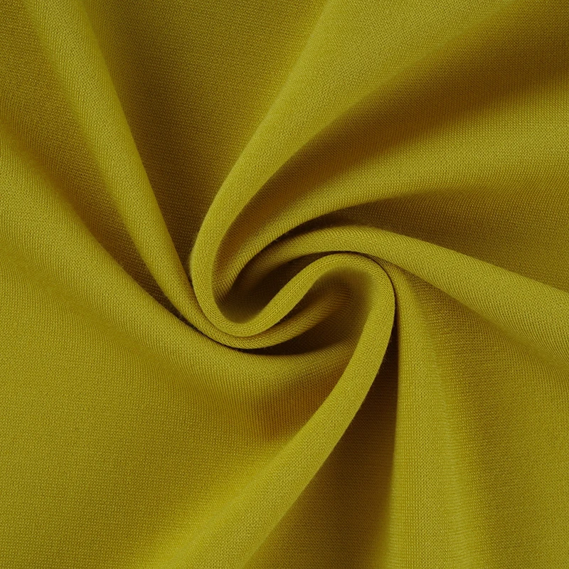 Fashion style 220gsm 80S rayon nylon ponte roma knitted fabric for women dress