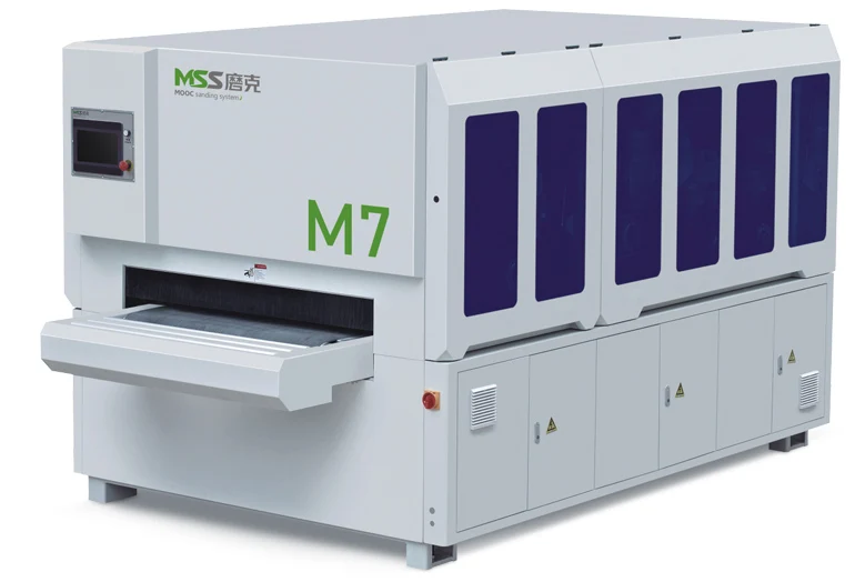 Customized edge sander wide belt sander open automatic belt sander machine