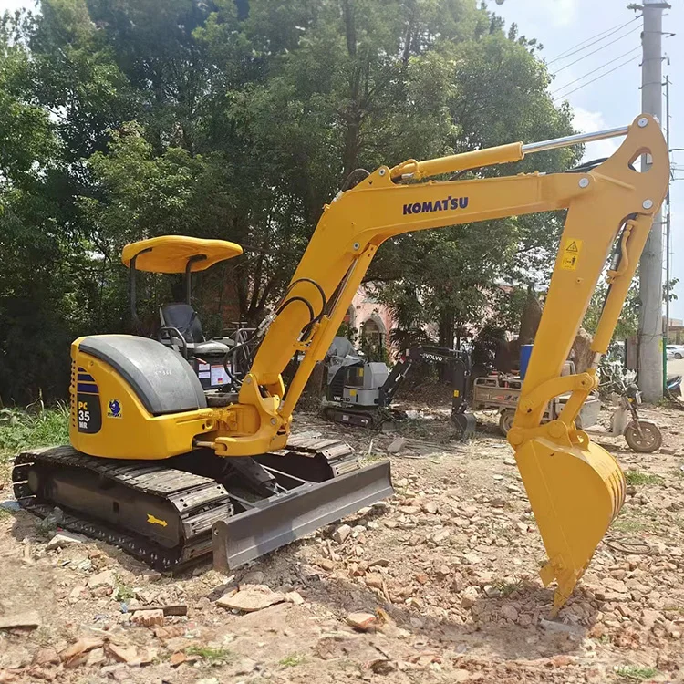 High Performance Used Komatsu PC35 Excavator Original PC35 Mini Excavator For Sale
