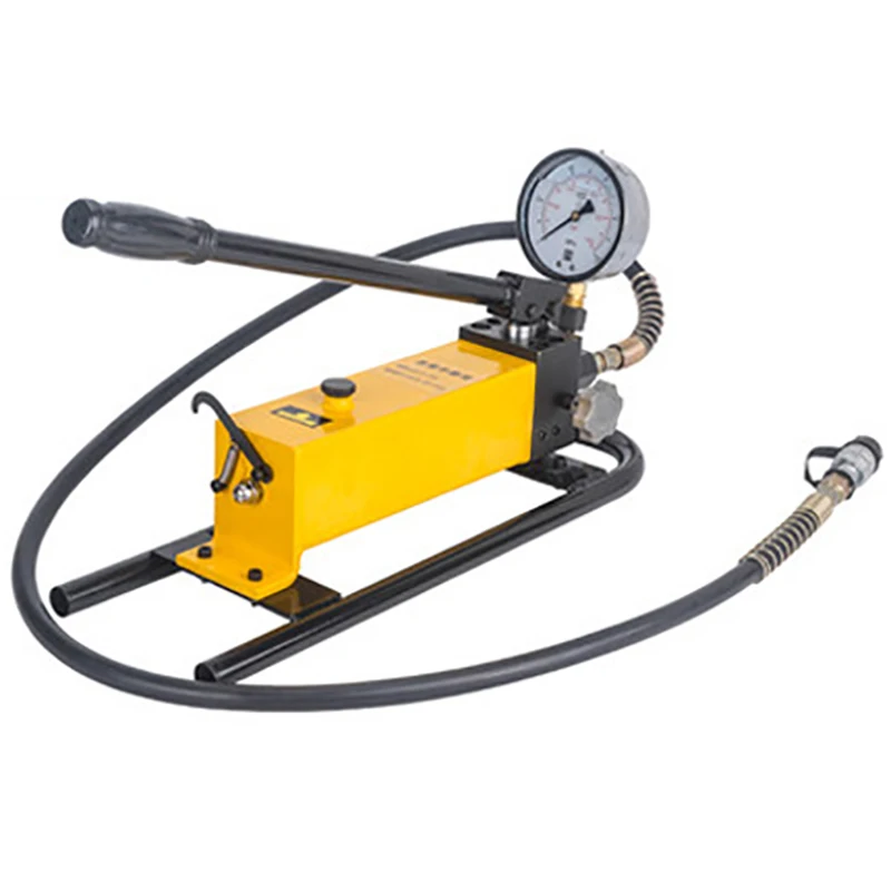 
Professional Manual/Pedal Hydraulic Pump with Pressure Gauge Square Pump 