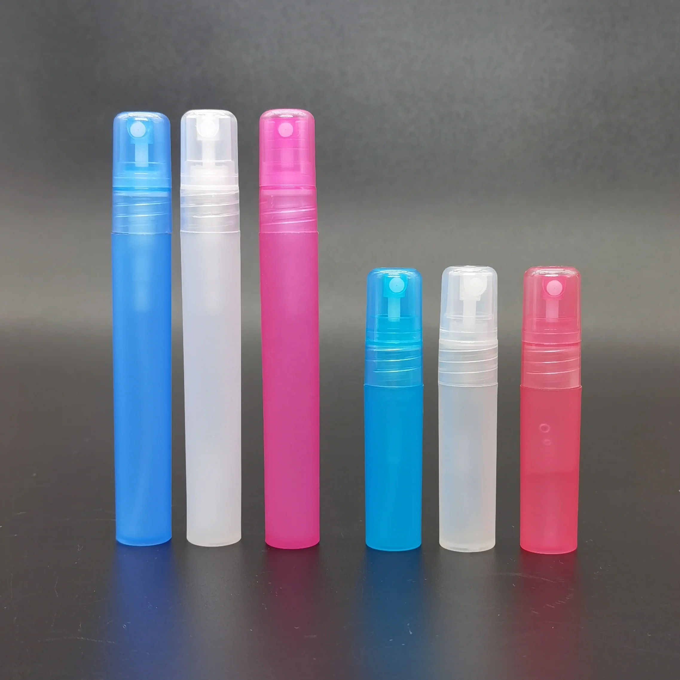 5ml 8ml 10ml  Perfume Sprayer Sample PP Pocket Mini Hand Sanitizer Plastic Atomizer Pen Spray Bottle