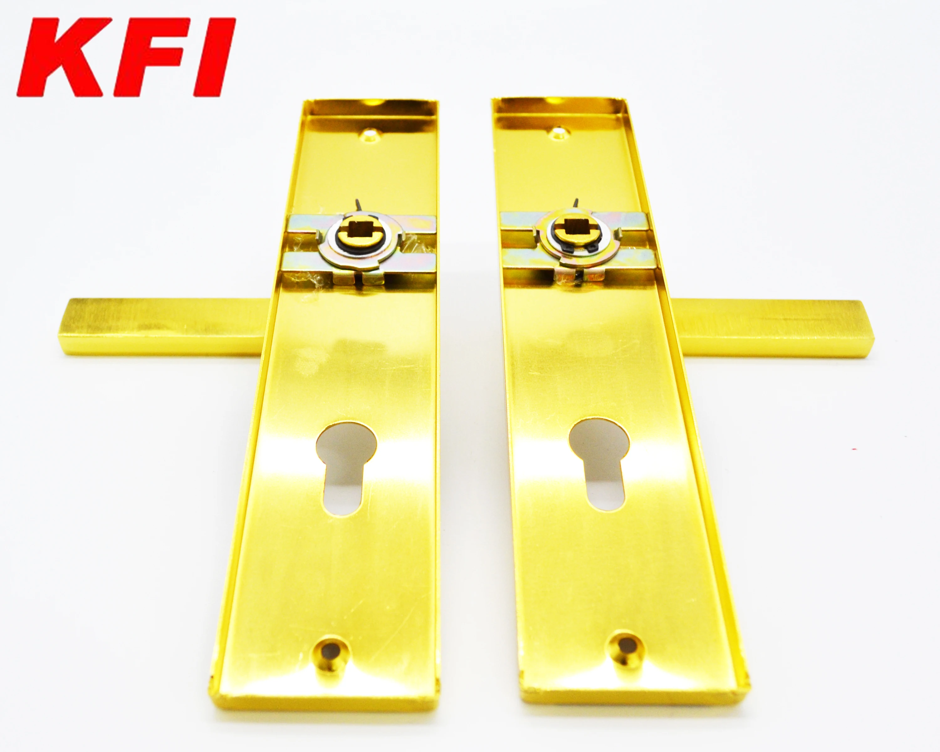 Bedroom interior door handle with lock for Africa market