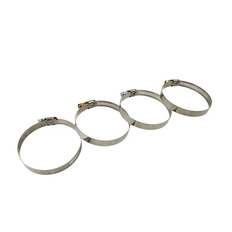 Китайский агент по оптовой цене, Серебряные Зажимы для шлангов из нержавеющей стали 304