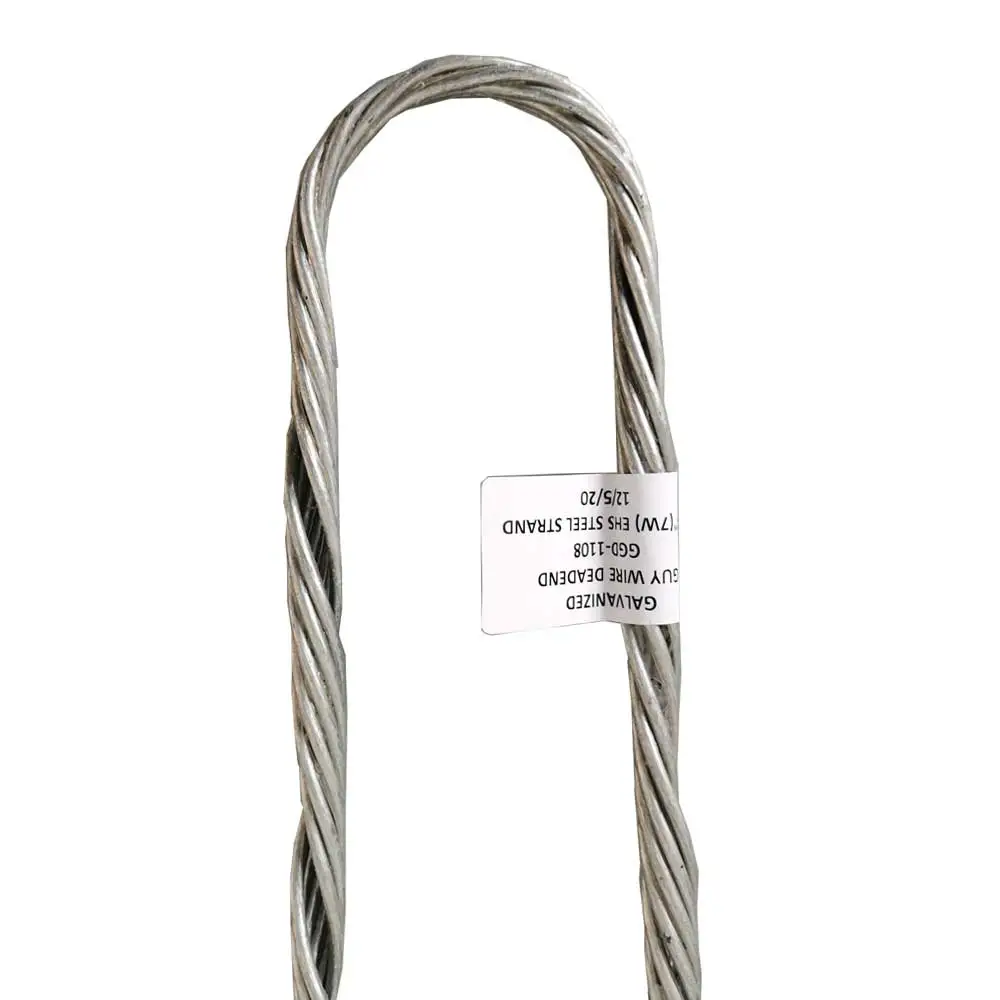 Горячая Распродажа Китай дешевый оцинкованный стальной Электрический предварительно сформированный зажим для