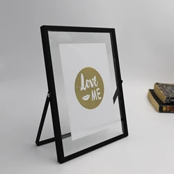hot saling design New metal iron silver rose gold custom size 4x6 5x7 photo frame picture frame table portrait frame
