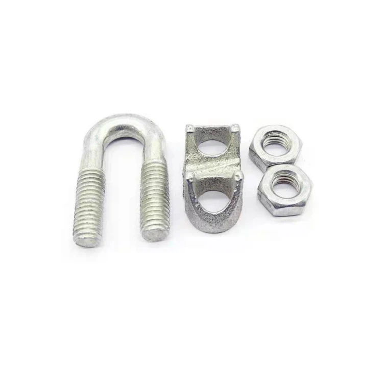 Wholesale Din741 Us Type Malleable Stainless Steel Wire Rope Cross Clip