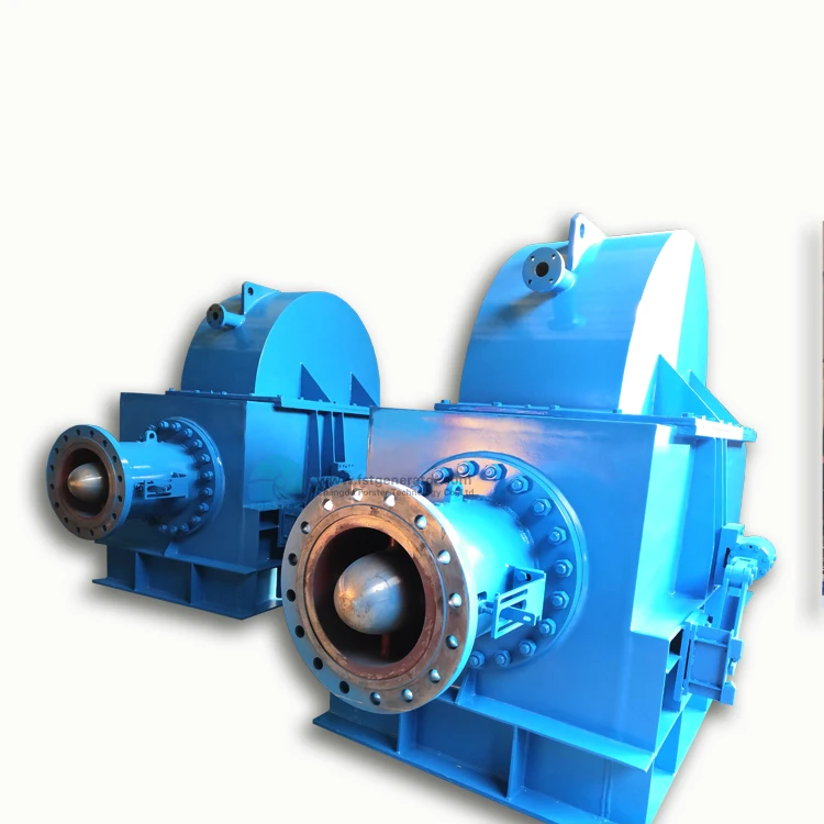 200m Small Flow Rate High Efficiency 300 kW Pelton Turbine Stainless Steel Runners