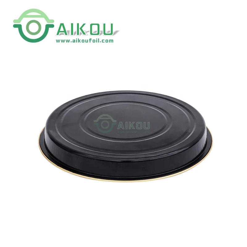 900ml aluminum foil pans with lids freezing food packaging catering box food foil  pizza tray