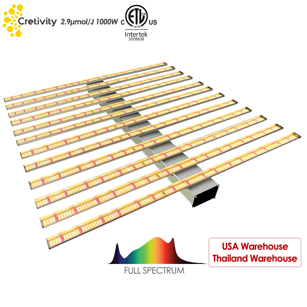 Online Retail Website High Power 302H 1000W Led Plant Growing Blooming Artificial Lettuce Led Grow Light