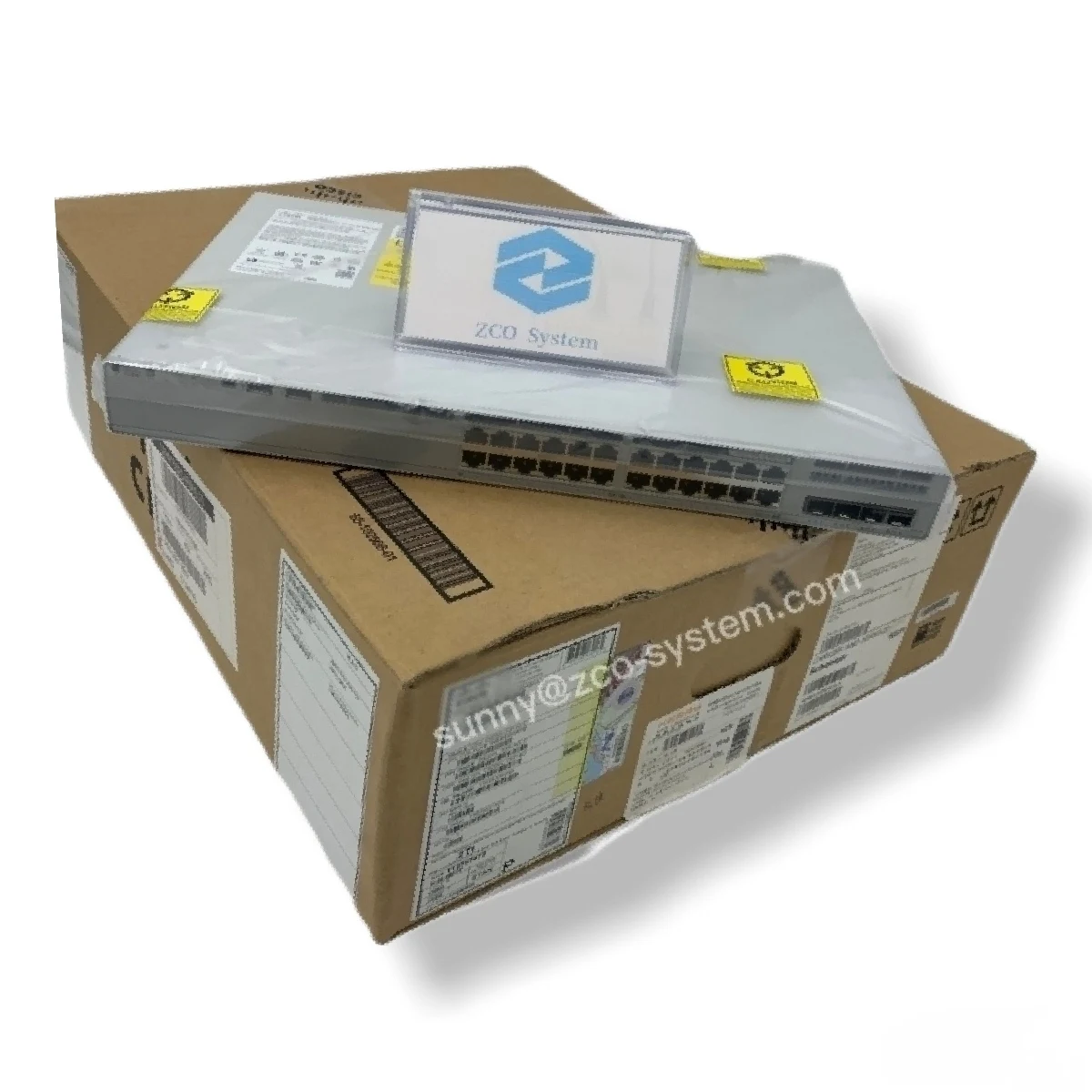 Factory sealed C9300 Series 24 sfp ports modular uplink network switch C9300-24S-A