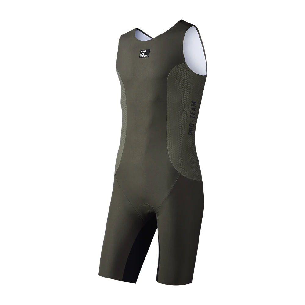 Custom Cycling Triathlon Clothing Sleeveless Tri Suit for Men and Women Lycra Fabric Triathlon Suit Manufacturer
