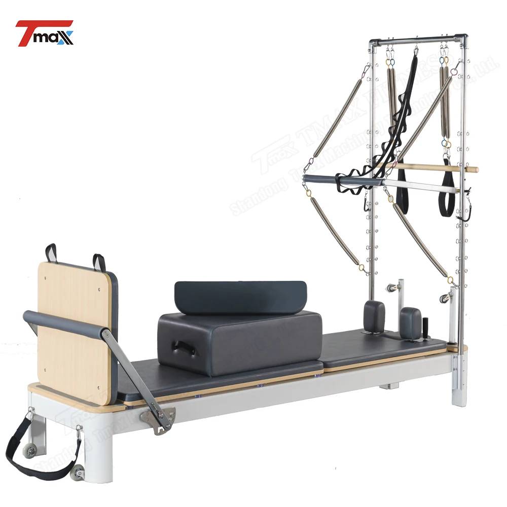 DZ135T Aluminium Pilates Reformers Bed Pilates with tower Exercises Workouts Fitness Equipment reformers machines