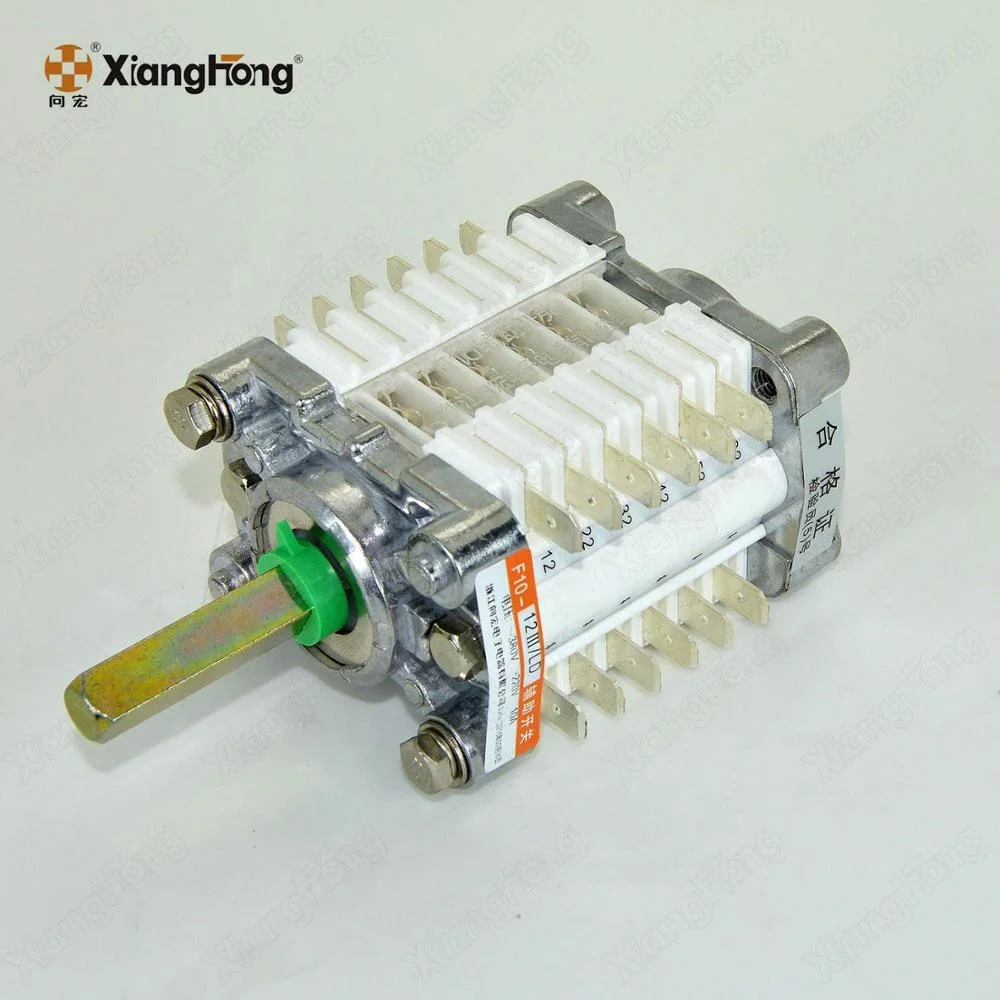 Xianghong F10-12 6NO6NC 6layer auxiliary switch and Control Switch for vs1 vcb and sf6 vacuum circuit breaker