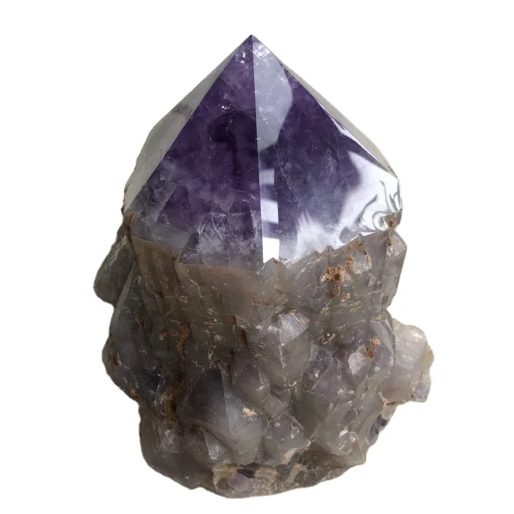 wholesale crystal raw amethyst cluster points large quartz crystal cluster