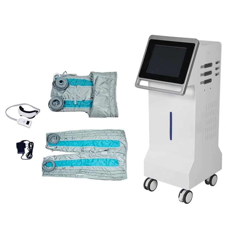 3 in 1 best massage lymphatic drainage device Infrared leg massage lymphatic circulation vacuum Massage Device