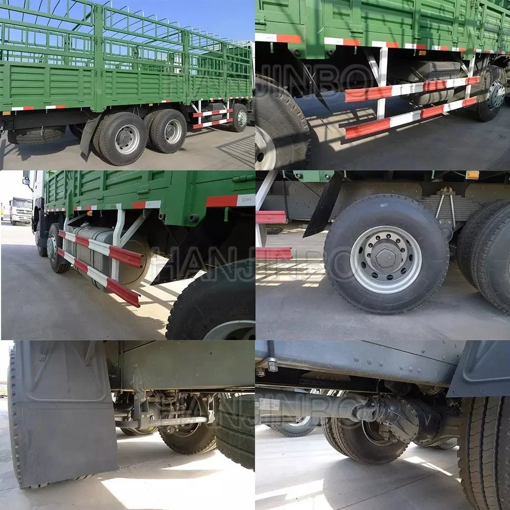 Howo б/у 6x4 забор грузовой грузовик логистика дизель 371 л.с. 10 тонн 15 Подержанные грузовые грузовики