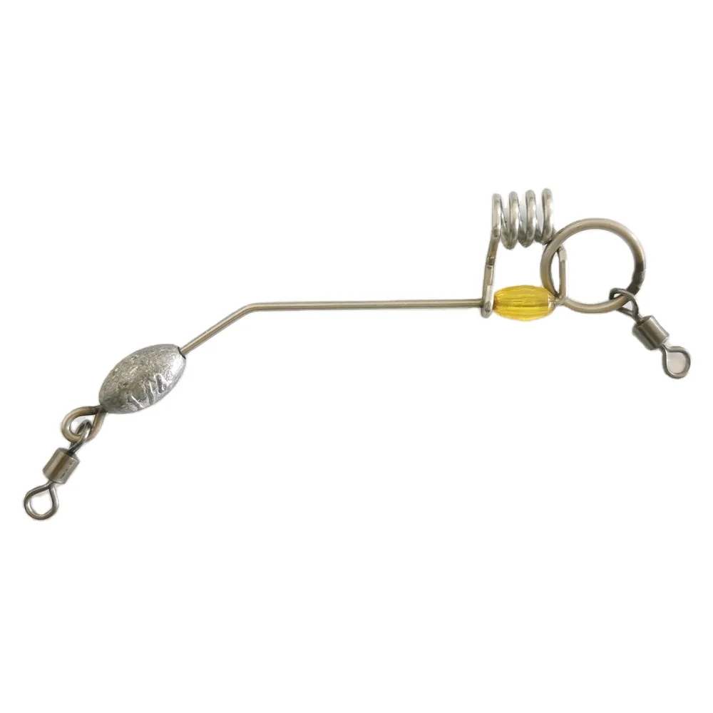 Свинцовые Слайдеры для живой приманки из нержавеющей стали без возврата