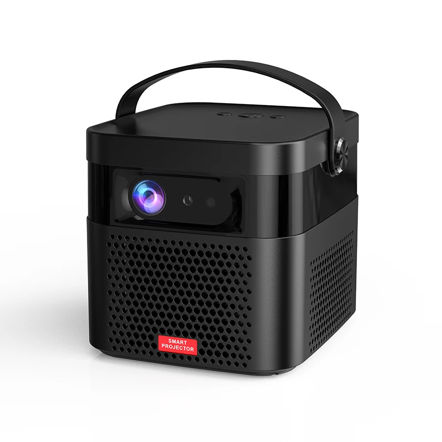 OEM/ODM Android Mini Rechargeable Beamer LED lAsEr Projector Video Smartphone 4K Portable 3D DLP Wifi Projectors for Camping