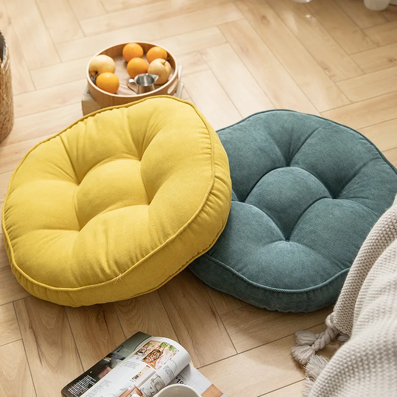 MU Made in China seat cushion office chair dining chair seat cushion plain color thickened floor meditation cushion