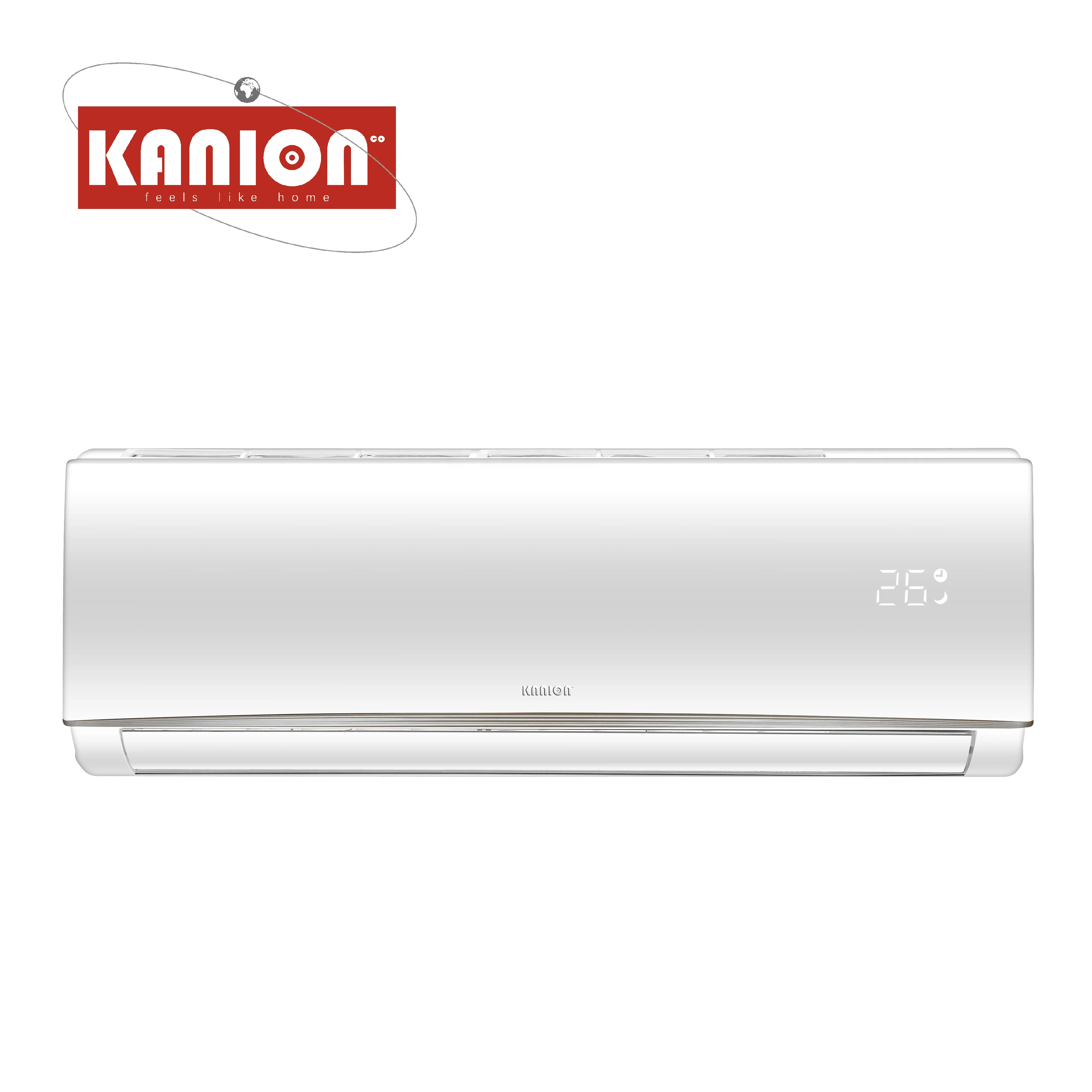 Kanion Brand Inverter Wall Split Mounted Wide Voltage Range 220V~240V R410a 1HP 18000BTU split air conditioners