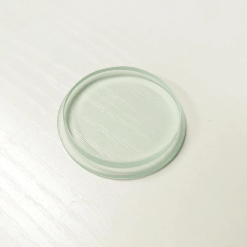 CNC Grilling Optical Step Edges for Led Light Cover Tempered Glass Solid Curve Design Factory Manufacturer Wall Light Decoration