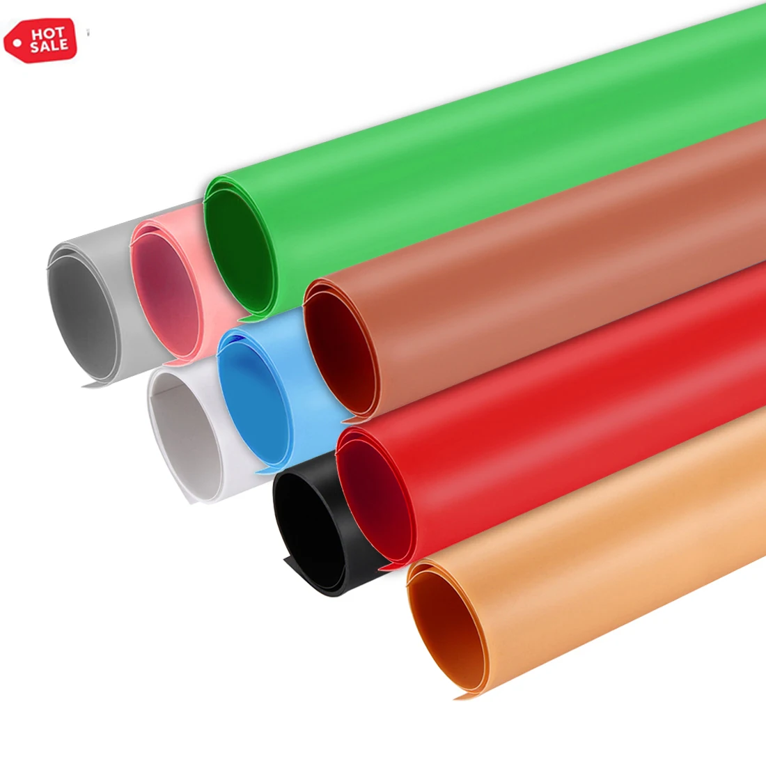 Original Factory PULUZ 121cm x 58cm Photo Shoot Studio Photography Background PVC Paper Kits for Studio Tent Box