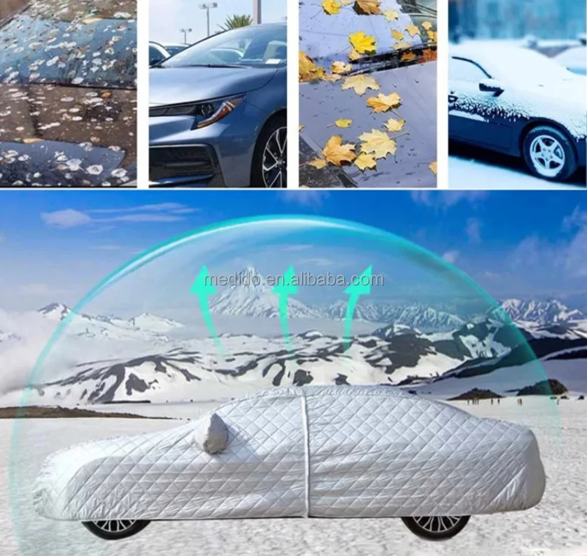 5-слойный водонепроницаемый чехол для спортивного автомобиля BMW SUV Оксфорд полиэстер ПВХ материал с хлопком утолщение защита от града