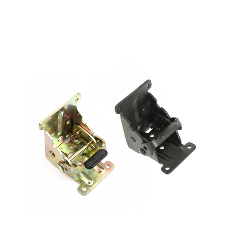 Stamping Shelf Brackets Folding Table Chair Leg Bracket Hinges Heavy Duty Metal Furniture Hinge Iron 63x65x50mm