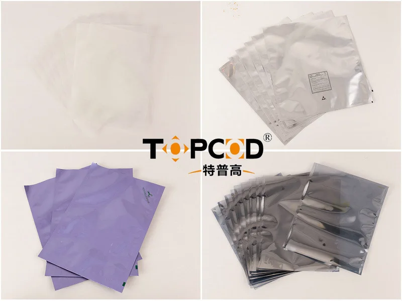 Customized Printing Anti Static Packaging Vacuum Bag ESD Aluminum Foil Bags