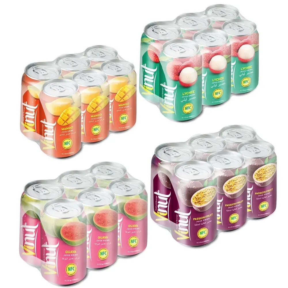 Made in Vietnam Canned Health Passion Fruit Juice Drink Fruit Juice Not From Concentrate Beverage Distributor