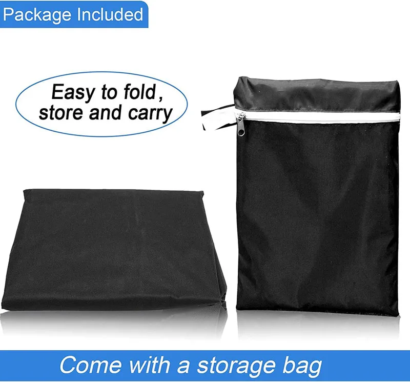 Heavy Duty Firewood Log Rack Cover 420D Oxford Waterproof All-Weather Outdoor Protection for Firewood Rack Cover