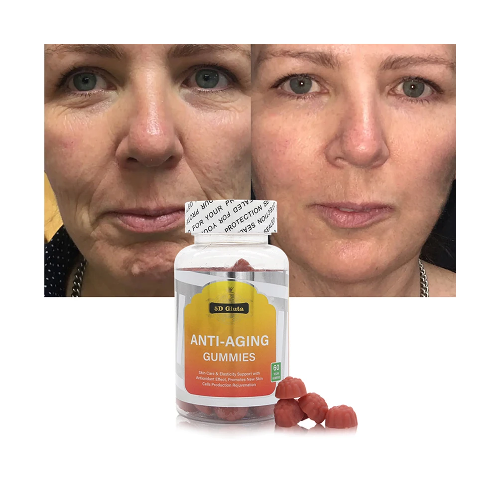 Collagen Gummies Candy Hair Skin And Nails Glutathiones Health Care Product Supplements Vitamins Collagen Gummies For Skin