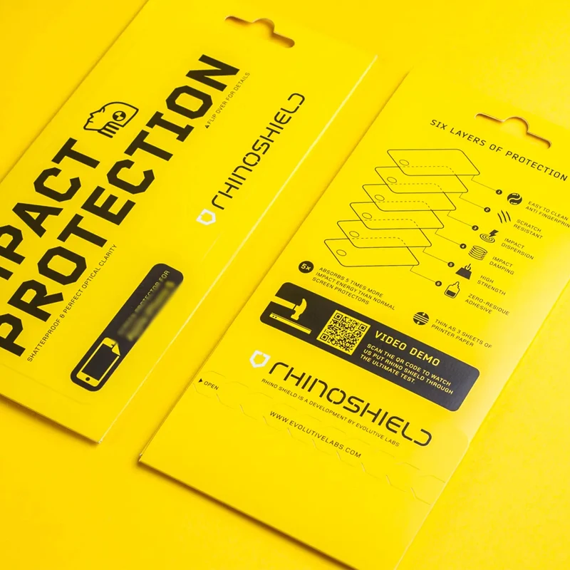 Custom retail package paper packaging box for phone glass screen protector