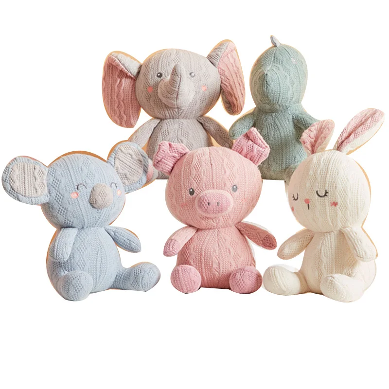 Wholesale OEM Customized Handmade Stuffed Animal Doll Crochet Toy Baby Gift