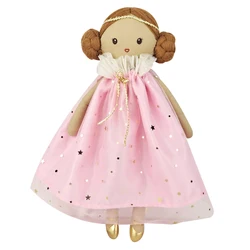 Factory 100% Cotton Made Ballerina Rag Fashion Girl Stuffed Plush Princess Dolls Ballerina Plush Doll