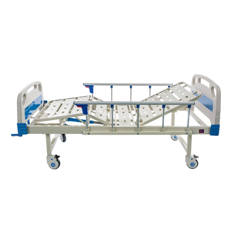 Cheap Hospital Nursing  Equipment Handicapped 2 Crank Medical Two Function Manual  Hospital bed