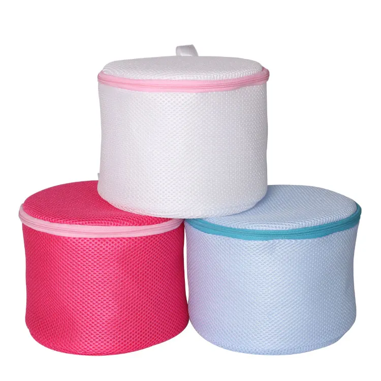 Wholesale OME Factory Polyester Sandwich Mesh Laundry Bag Wash Bag  For Bra Lingerie Washing Machine