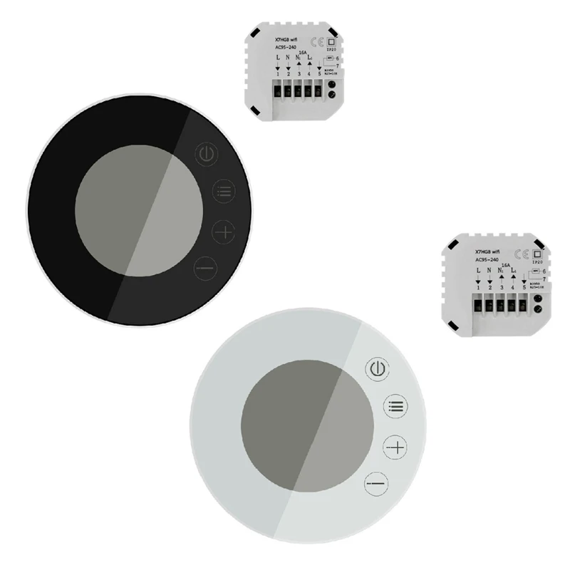 Термостат для газового котла с сенсорным ЖК-экраном и Wi-Fi управлением через приложение