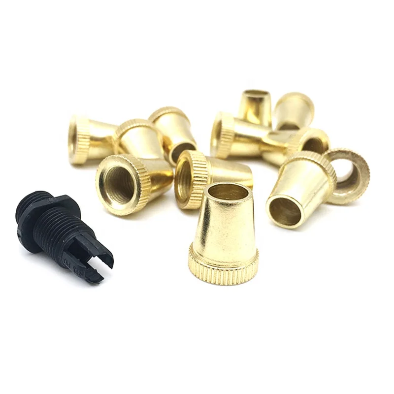 Electroplated Retro Cable Lock M10mm Vintage Colored Metal Cable Grip