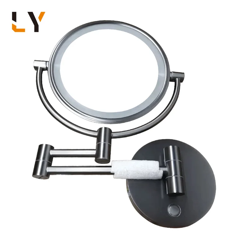 10X Wall Mounted Extension Mirror Double Sided Magnifying Bathroom Makeup Mirror