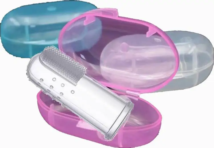 
Foodgrade Baby Finger Toothbrush For Babies & Toddlers 
