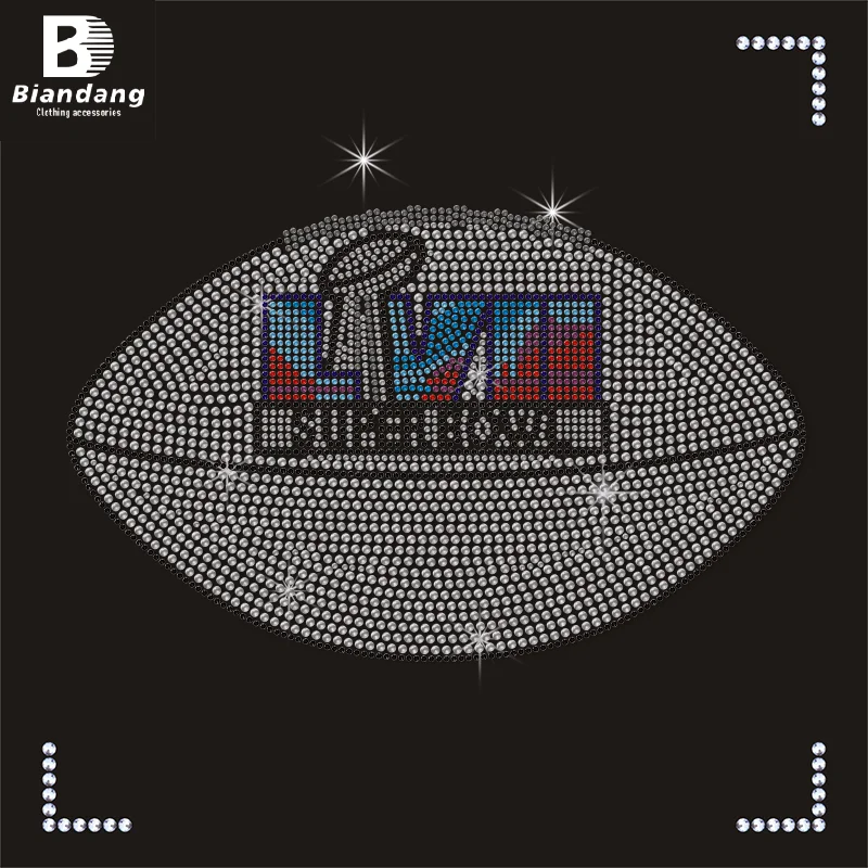 Cincinnati Bengals Wholesale Rhinestone Letter Transfers NFL Team Logo Bling Transfer for T-shirts