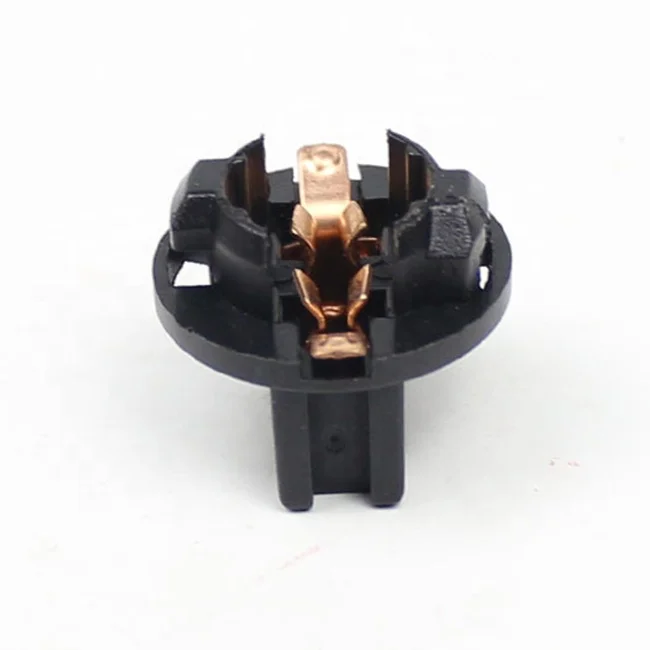 W5W T10 Wedge V2 Small Bulb Indicator Light Lamp Holder Plastic Black Car Instrument Panel Lamp Light Base Socket