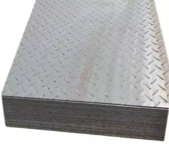 Q235 HRC tear drop 1250mm 1520mm 2.3mm 2.5mm ss400 hot rolled cold rolled steel checker diamond plate sheet