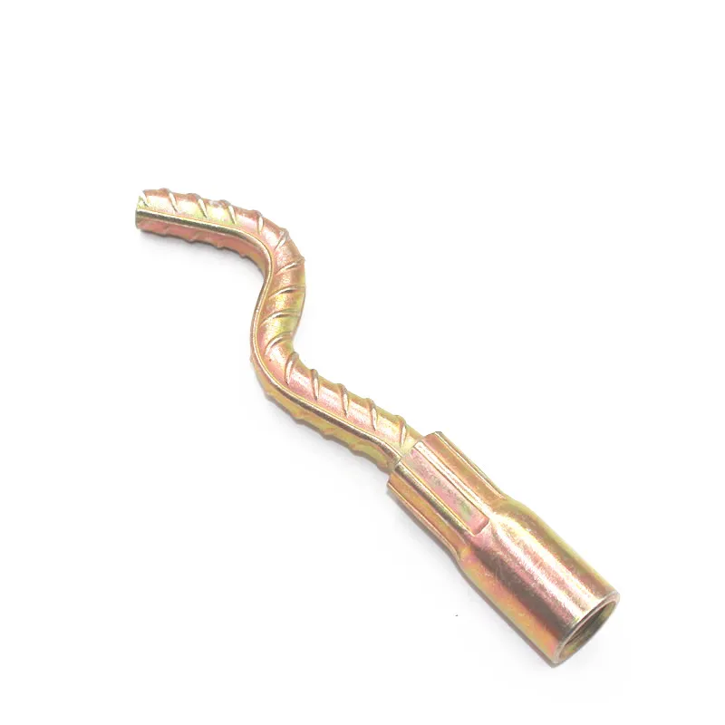 Chinese Manufacturer Short Wavy Tail Thread Anchor Lifting Rebar Socket