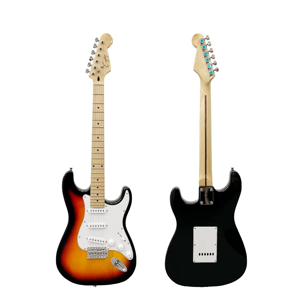 Модная электрическая акустическая гитара с логотипом и размером в липа